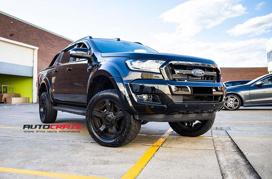 FORD RANGER ROCKSTAR XD 2 MATTE BLACK